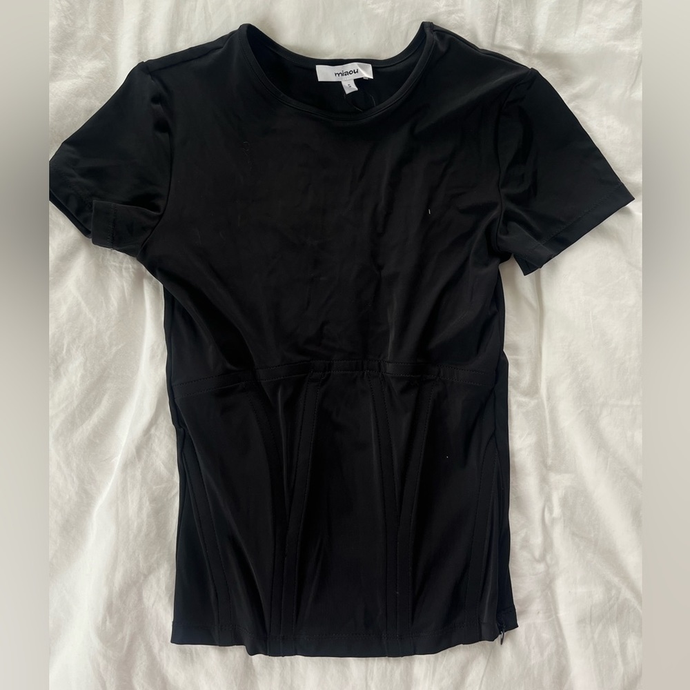 MIAOU ROMY CORSET T SHIRT